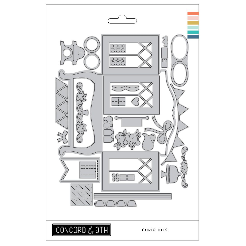 Concord & 9th Curio Stamp and Die Bundle metal