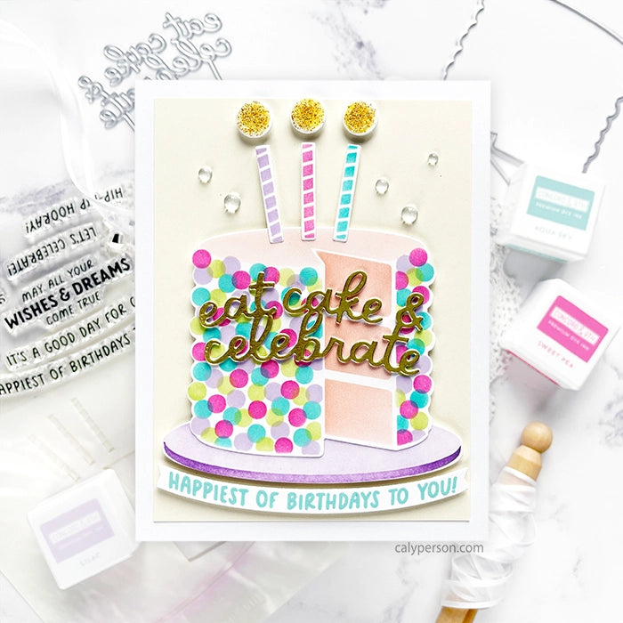 Concord & 9th Cut the Cake Stencil Set 12167