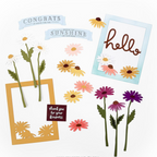 Concord & 9th Daisy Delight Clear Stamp Set 12995 product examples