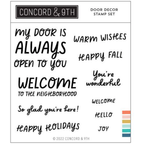 Concord & 9th Door Decor Stamp and Die Bundle