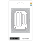 Concord & 9th Essential Labels & Frames Die Set 13118