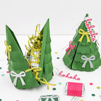Concord & 9th Evergreen Box Die Set 13044 open gift
