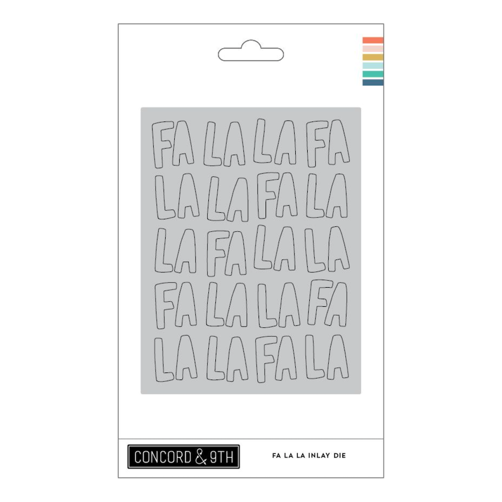 Concord & 9th Fa La La Inlay Die Set 12208