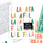 Concord & 9th Fa La La Inlay Die Set 12208 jolly