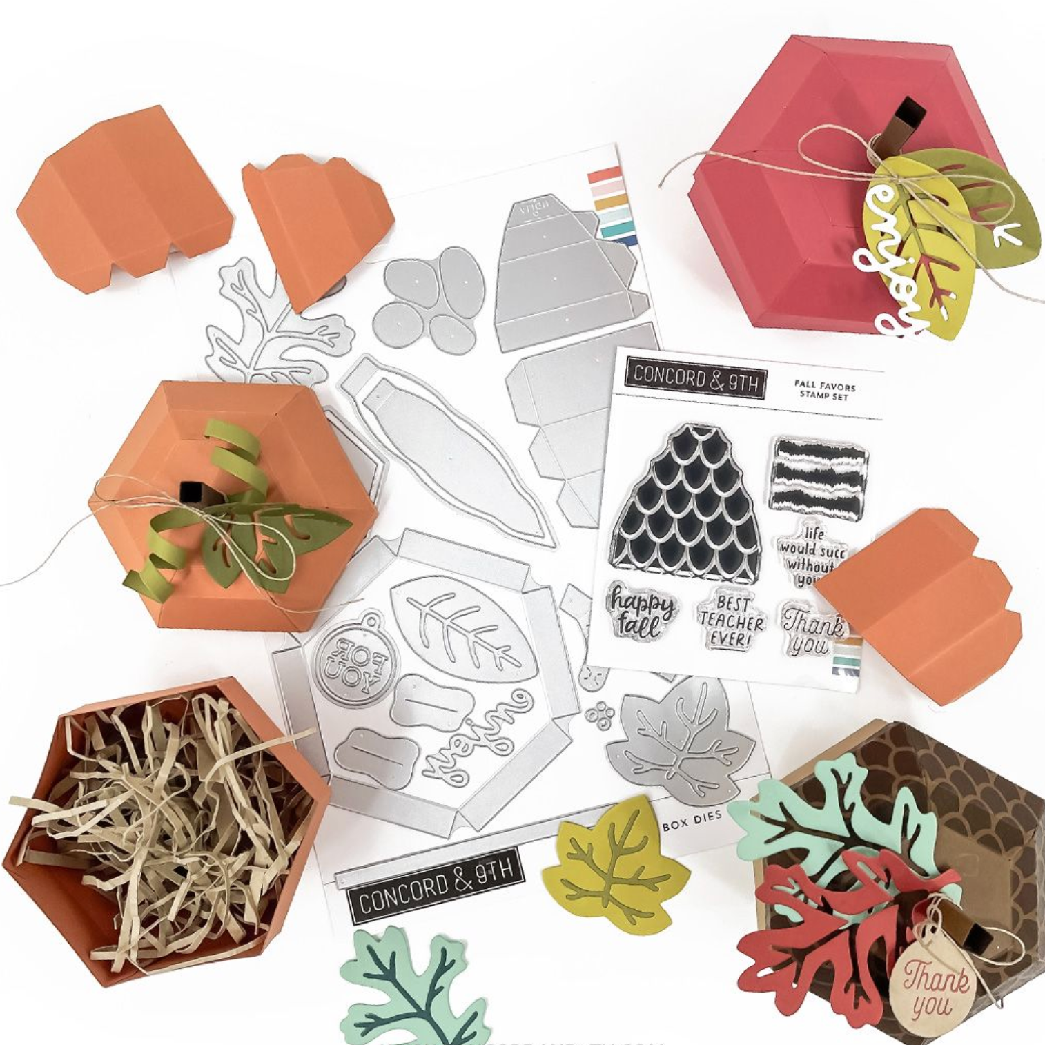Concord & 9th Fall Favors Extras Die Set 12553 product