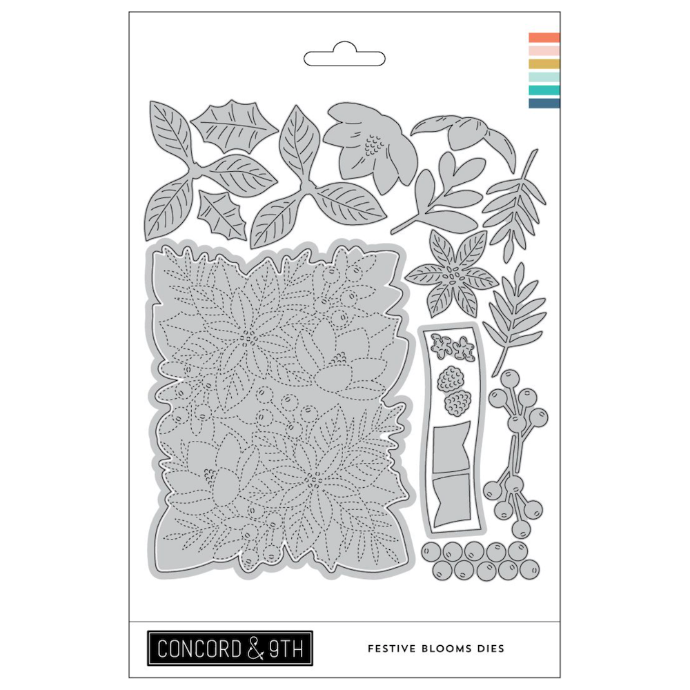 Concord & 9th Festive Blooms Die Set 12210