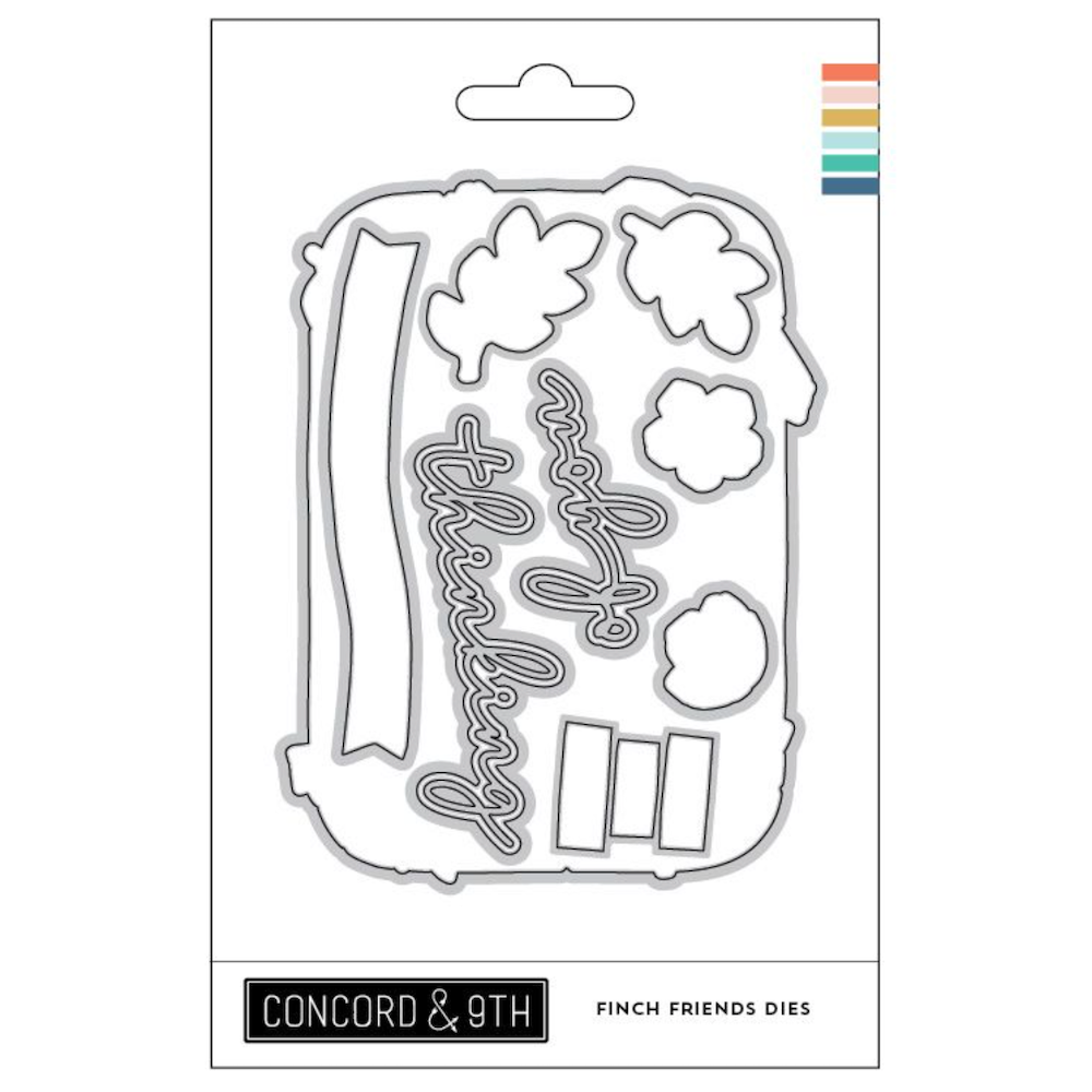 Concord & 9th Finch Friends Die Set 13120