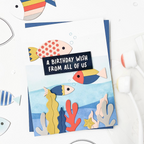Concord & 9th Fish Friends Clear Stamp Set 12683 birthday