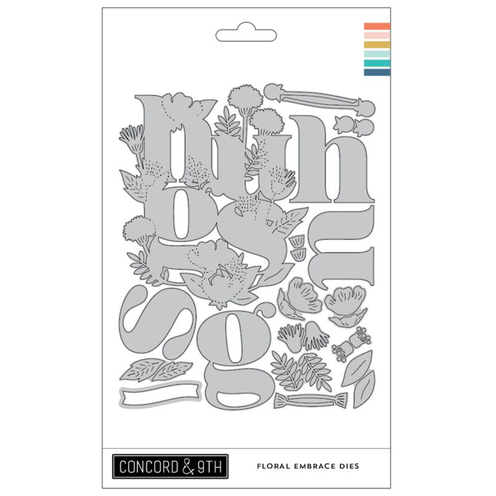 Concord & 9th Floral Embrace Die Set 13123