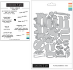 Concord & 9th Floral Embrace Stamps and Dies Bundle