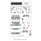 Concord & 9th Fortune Fun Clear Stamp Set 12998