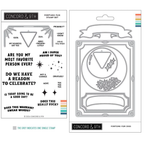 Concord & 9th Fortune Fun Stamps and Dies Bundle