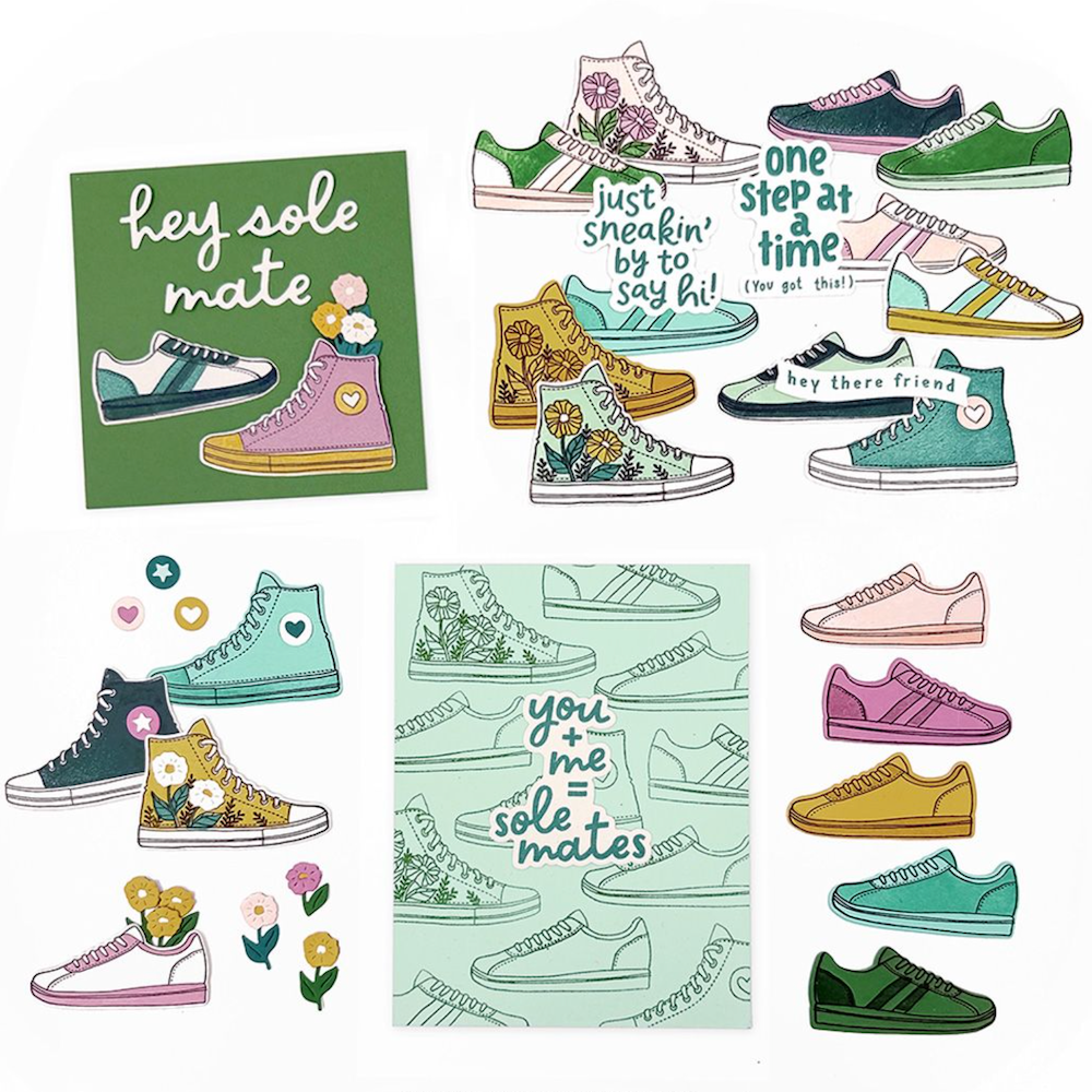 Concord & 9th Fresh Kicks Clear Stamp Set 12966 product
