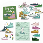 Concord & 9th Fresh Kicks Clear Stamp Set 12966 product