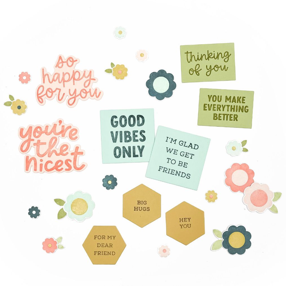 Concord & 9th Friendly Phrases Clear Stamp Set 12687 product