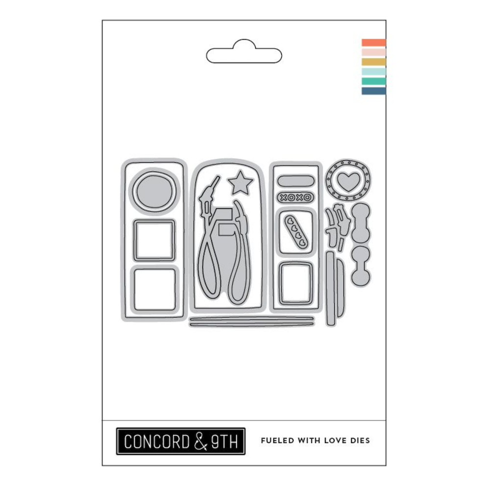 Concord & 9th Fueled with Love Die Set 12769