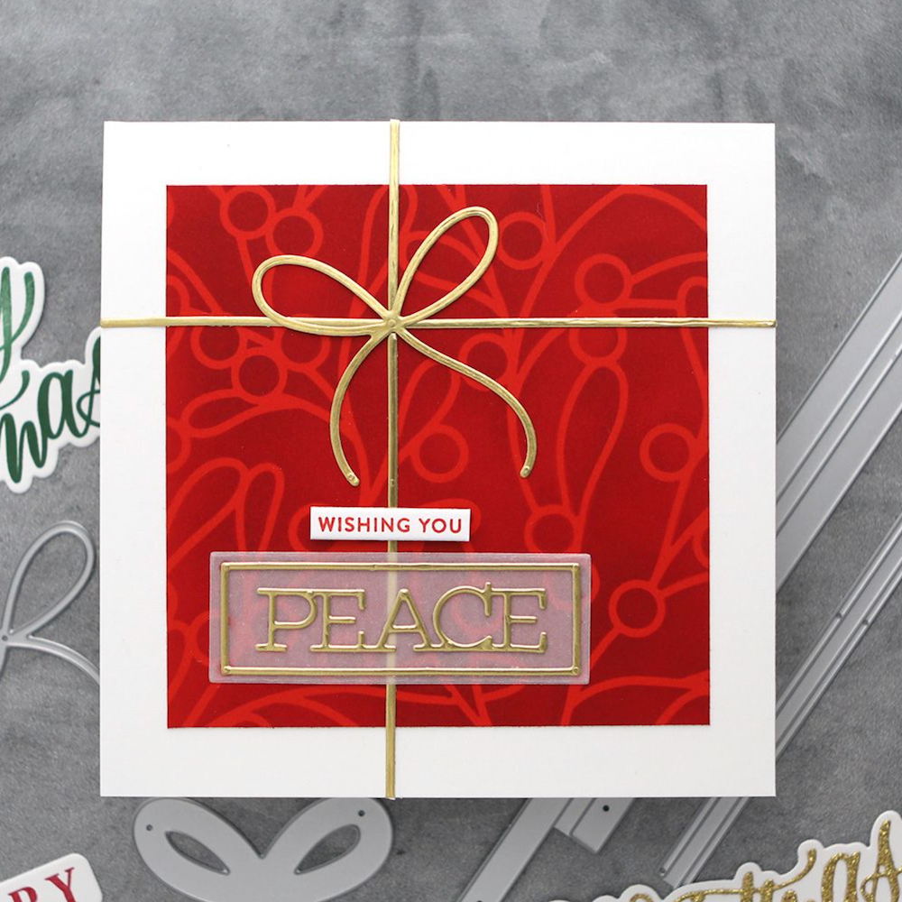 Concord & 9th Gift Bows Die Set kw1010 peace