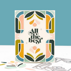 Concord & 9th Gilded Glass Stamps and Inlay Die Bundle best