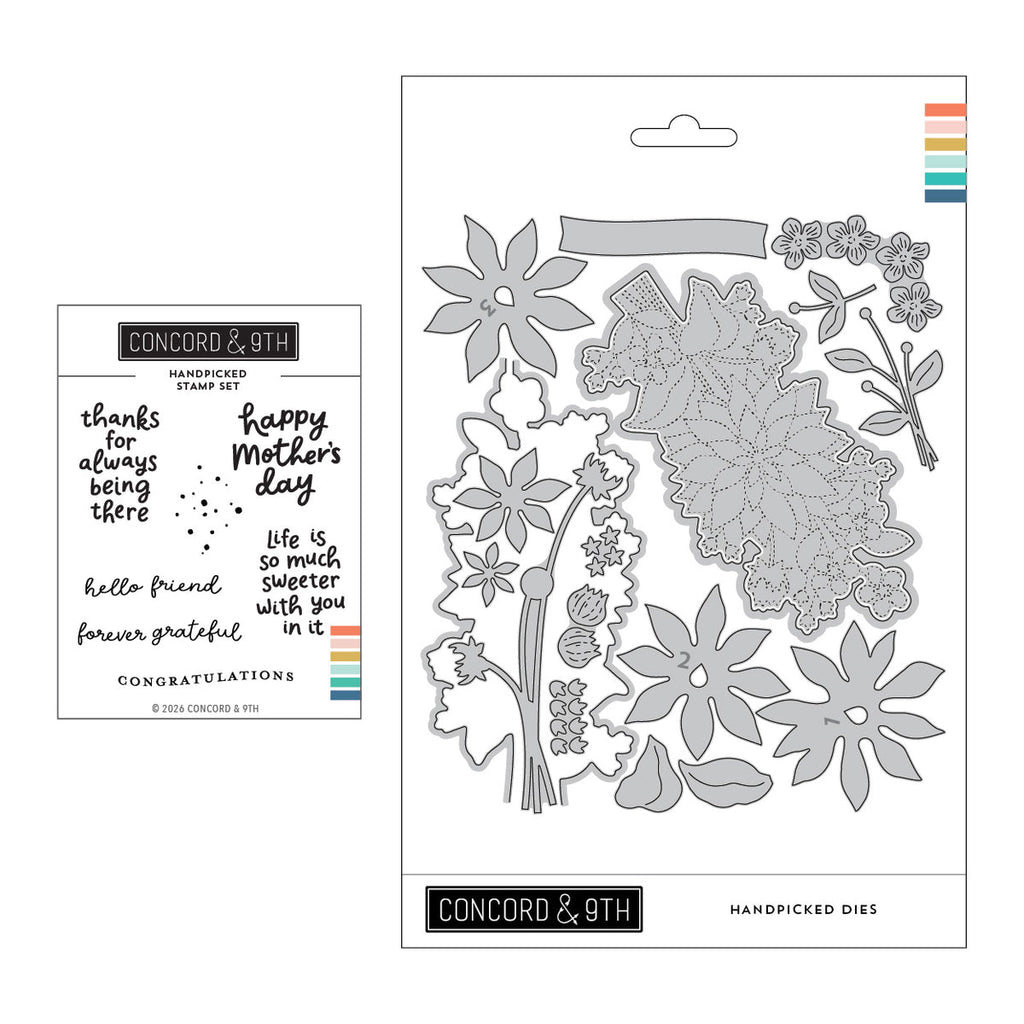Concord & 9th Handpicked Stamps and Dies Bundle