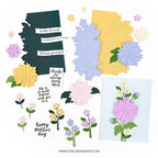 Concord & 9th Handpicked Stamps and Dies Bundle Positive Sentiments