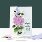 Concord & 9th Handpicked Stamps and Dies Bundle Thanks For Always Being There Card