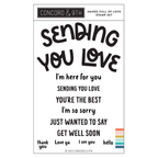 Concord & 9th Hands Full of Love Clear Stamp Set 12361