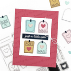 Concord & 9th Happy Mail Die Set 12409 note