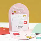 Concord & 9th Happy Mail Die Set 12409 pink