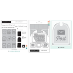Concord & 9th Happy Mail Stamp Die and Embossing Folder Bundle