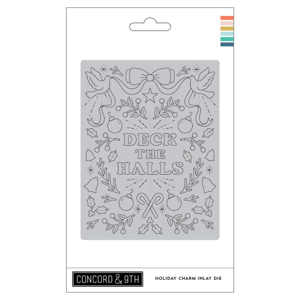 Concord & 9th Holiday Charm Inlay Die 12586