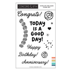 Concord & 9th Icing on the Cake Clear Stamp Set 12972
