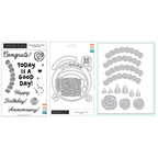 Concord & 9th Icing on the Cake Stamps Dies and Embossing Folder Bundle