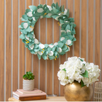 Concord & 9th In Bloom Wreath Kit hanging on wall