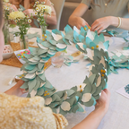Concord & 9th In Bloom Wreath Kit leaves