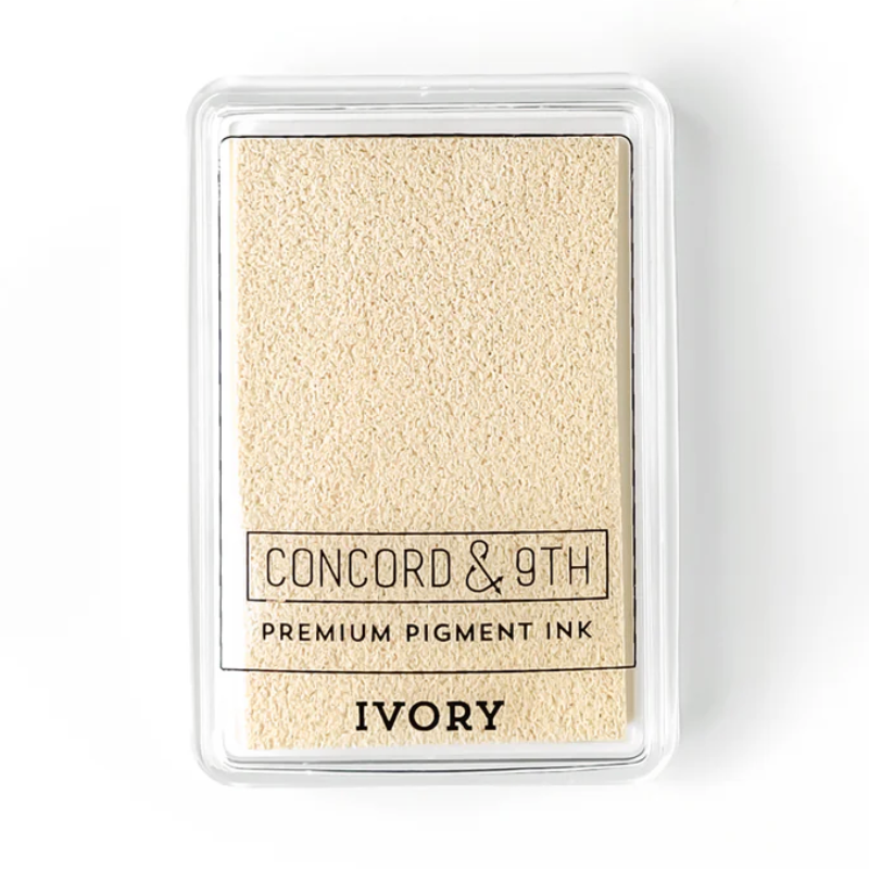 Concord & 9th Ivory Ink Pad 12856