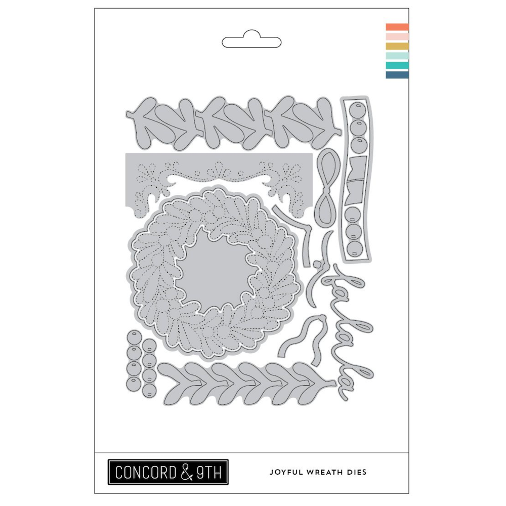 Concord & 9th Joyful Wreath Die Set 12592