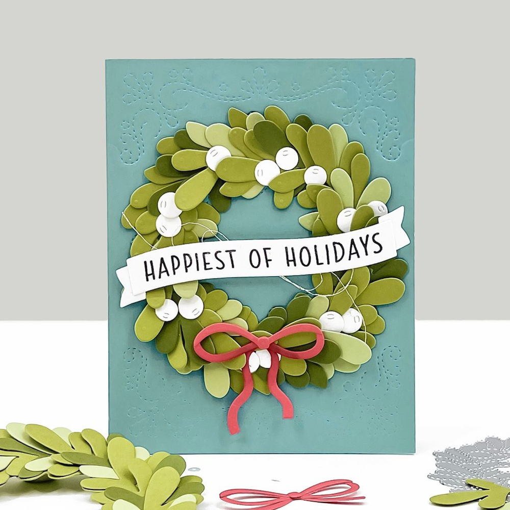 Concord & 9th Joyful Wreath Die Set 12592 happiest