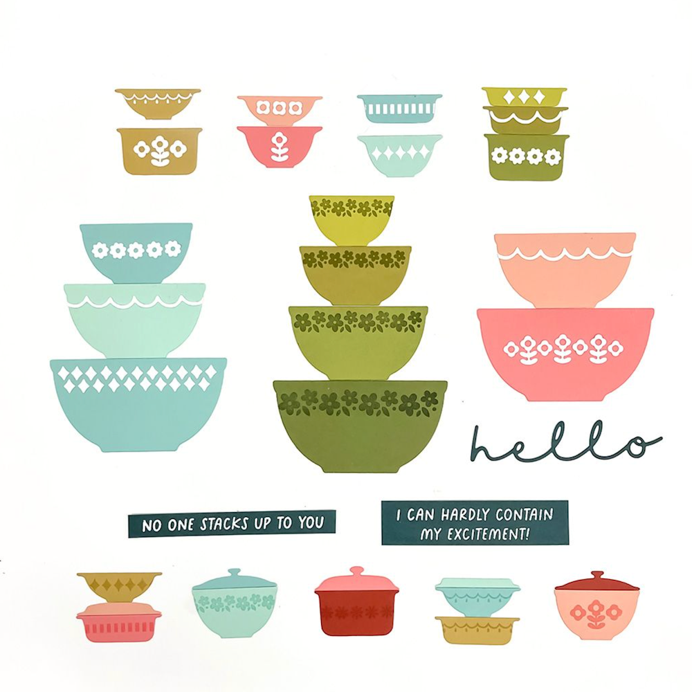Concord & 9th Kitchen Classics Clear Stamp Set 12395 product