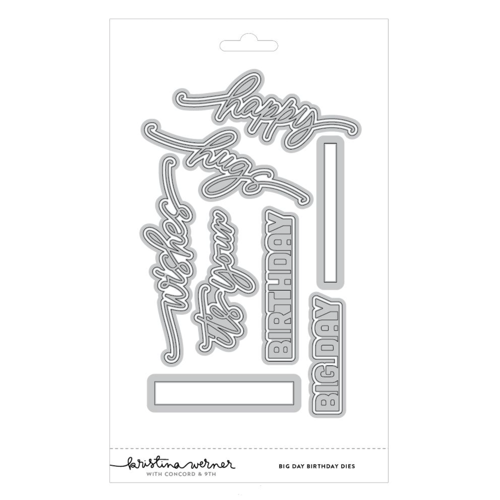 Concord & 9th Kristina Werner Big Day Die Set kw1265