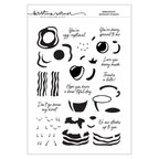 Concord & 9th Kristina Werner Breakfast Buddies Clear Stamp Set kw1141