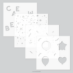 Concord & 9th Kristina Werner Celebrate Stamp Die and Stencil Bundle layer