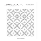 Concord & 9th Kristina Werner Easy Repeat Colette Tile Background Stamp Set kw1293