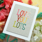 Concord & 9th Kristina Werner Easy Repeat Stitched Vines Background Stamp Set kw1209 love