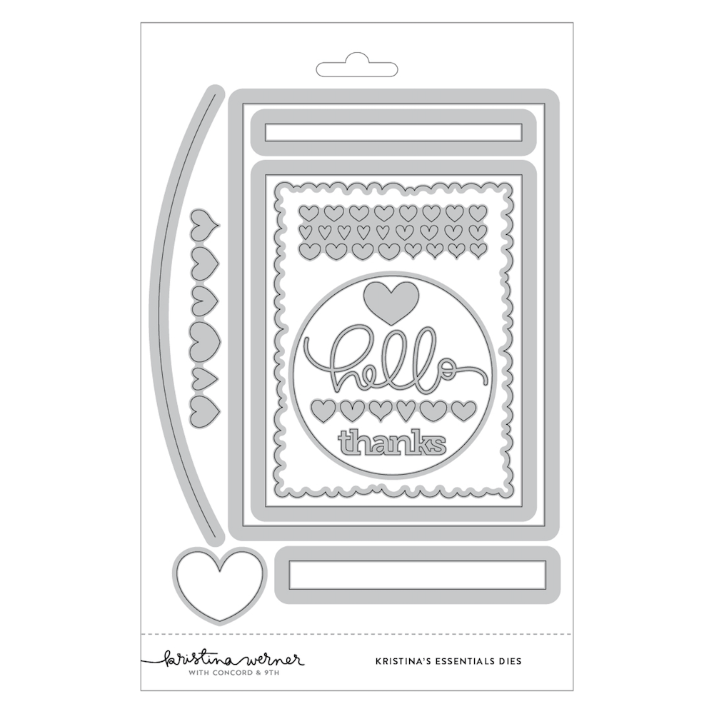 Concord & 9th Kristina Werner Essentials Die Set kw1032