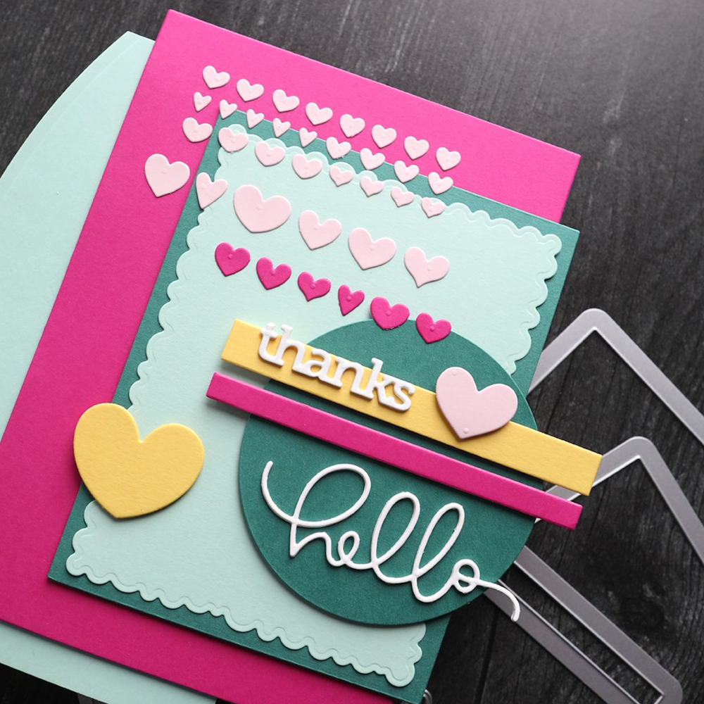 Concord & 9th Kristina Werner Essentials Die Set kw1032 hello