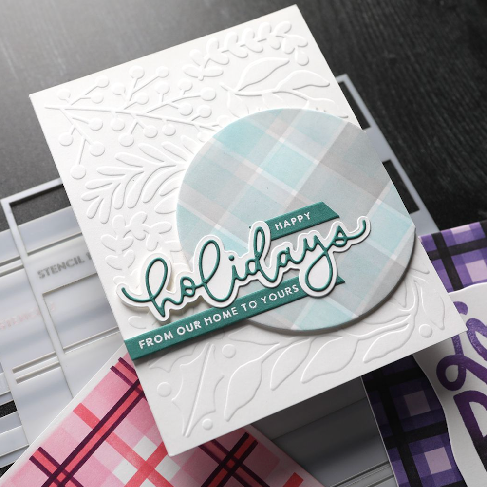 Concord & 9th Kristina Werner Essentials Die Set kw1032 holidays