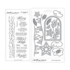 Concord & 9th Kristina Werner Festive Elements Stamps and Dies Bundle