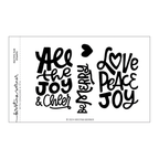 Concord & 9th Kristina Werner Festive Fun Clear Stamp Set kw1027
