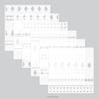 Concord & 9th Kristina Werner Festive Fun Stencil Set kw1029