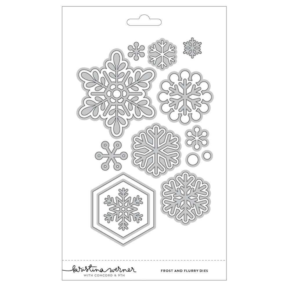 Concord & 9th Kristina Werner Frost & Flurry Die Set kw1359
